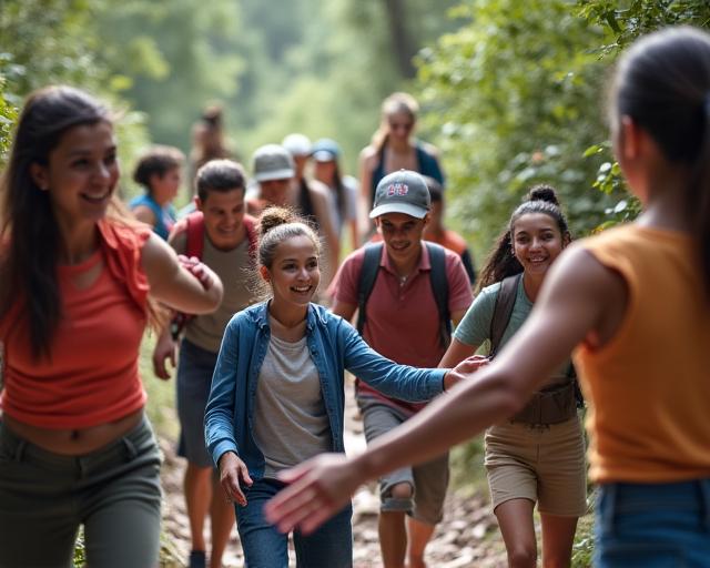 Team building outdoor